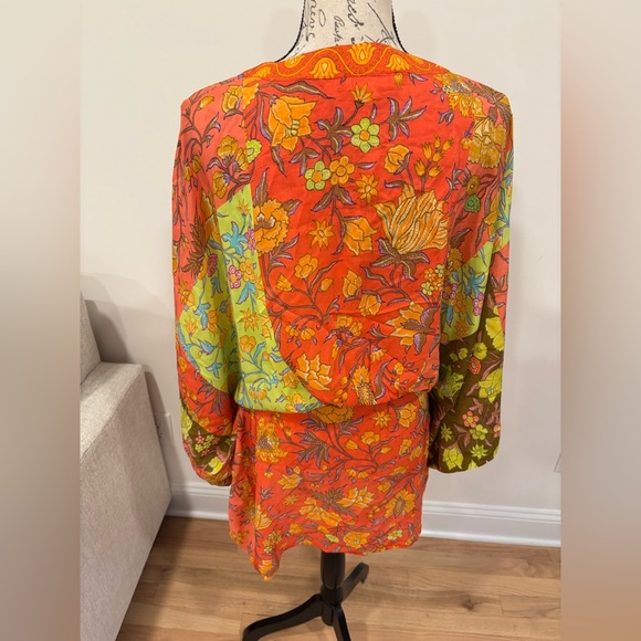 BOTEH ALVITA KIMONO SILK ROBE DRESS in MELON
PATCHWORK size 1 (small/medium) - Picture 11 of 13